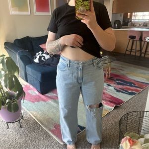 Abercrombie curve love jeans